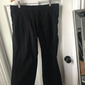 Black Billabong Beach Pants